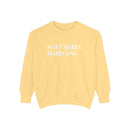 Soft Shirt, Hard Day - Soft Crewneck Sweatshirt