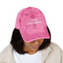 Valid and Vibing - Embroidered Vintage Hat