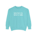 Silence is Self-Care - Soft Crewneck Sweatshirt